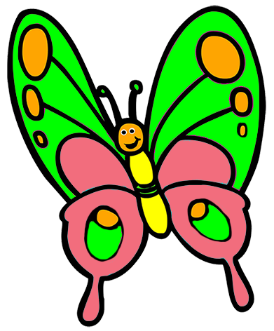 391x472 Moth Clipart Cartoon