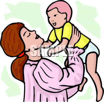 350x343 Royalty Free Baby Clip Art, People Clipart