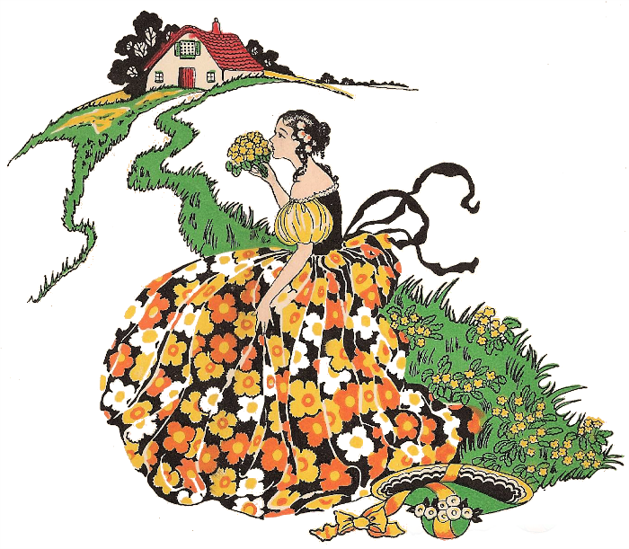 700x611 Free Vintage Mother's Day Clip Art