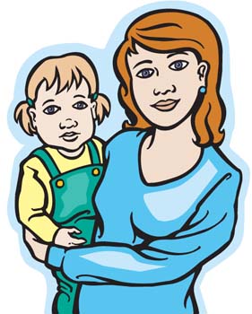 281x350 Mother Clip Art