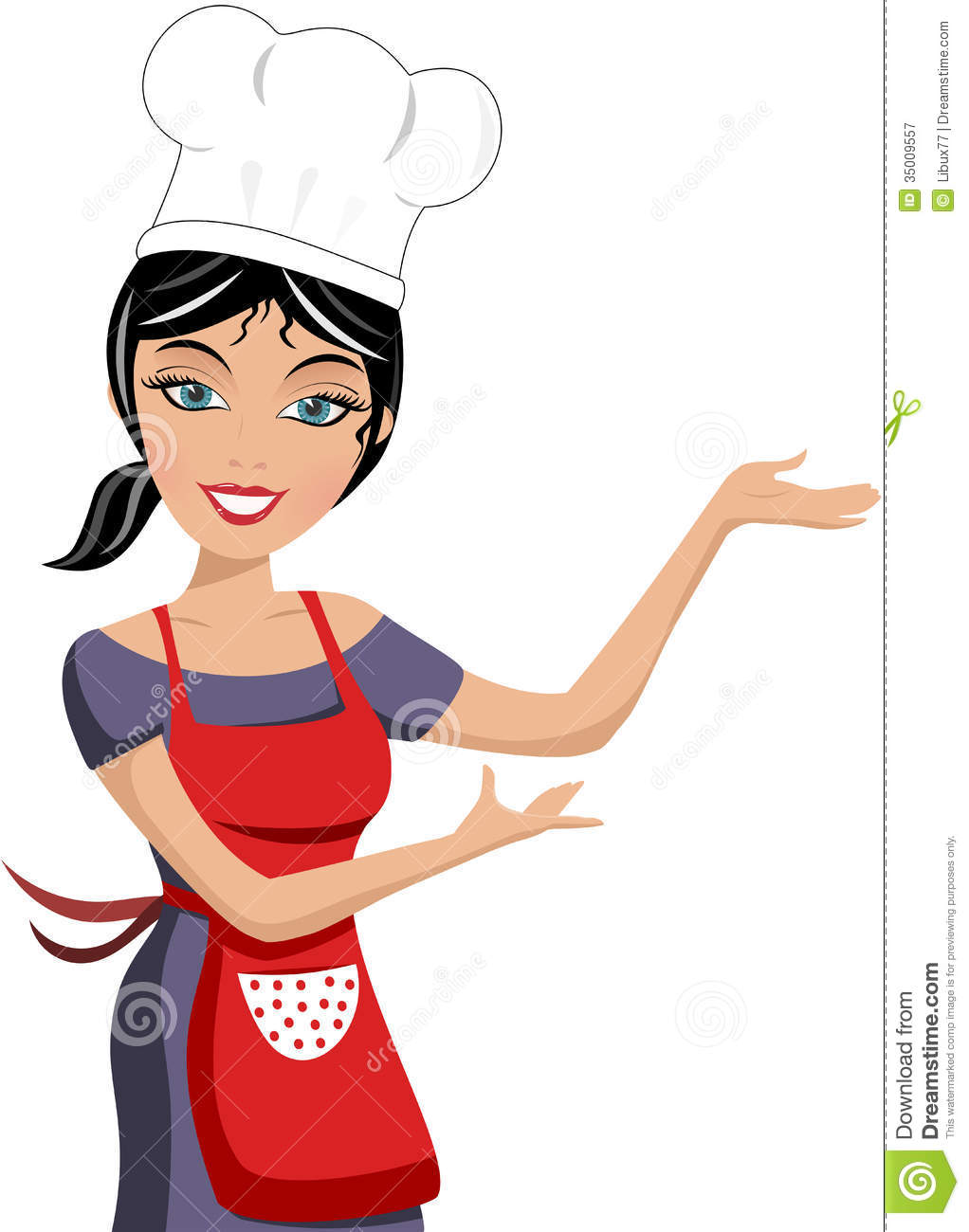 1022x1300 Indian Lady Chef Clipart