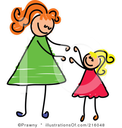 400x420 Mommy Clipart Mother Daughter