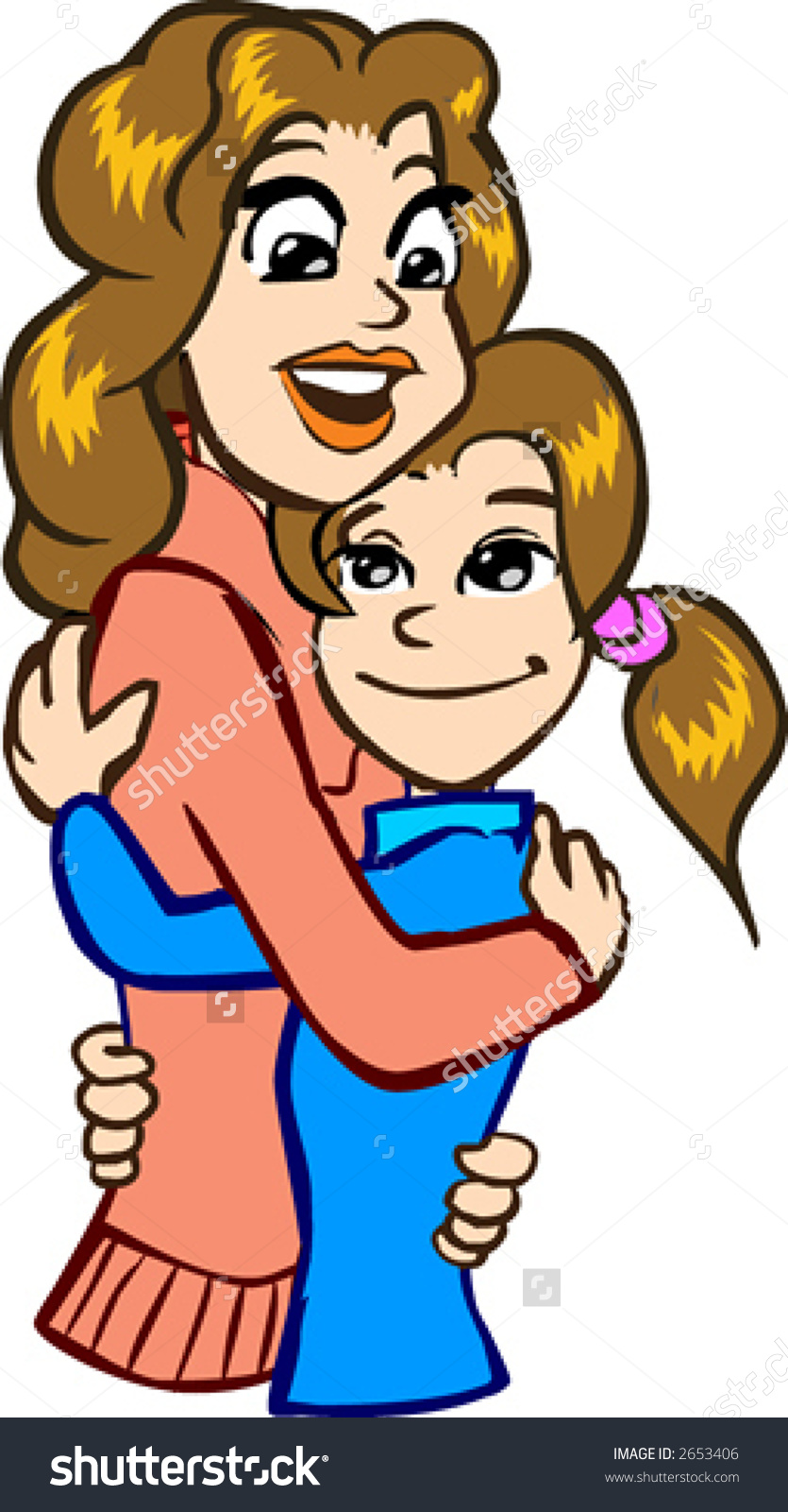 835x1600 Mother And Daughter Clipart