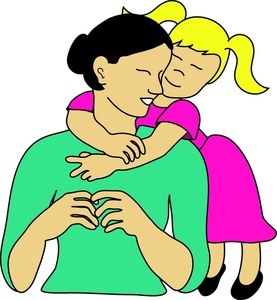 277x300 Mother And Daughter Clipart