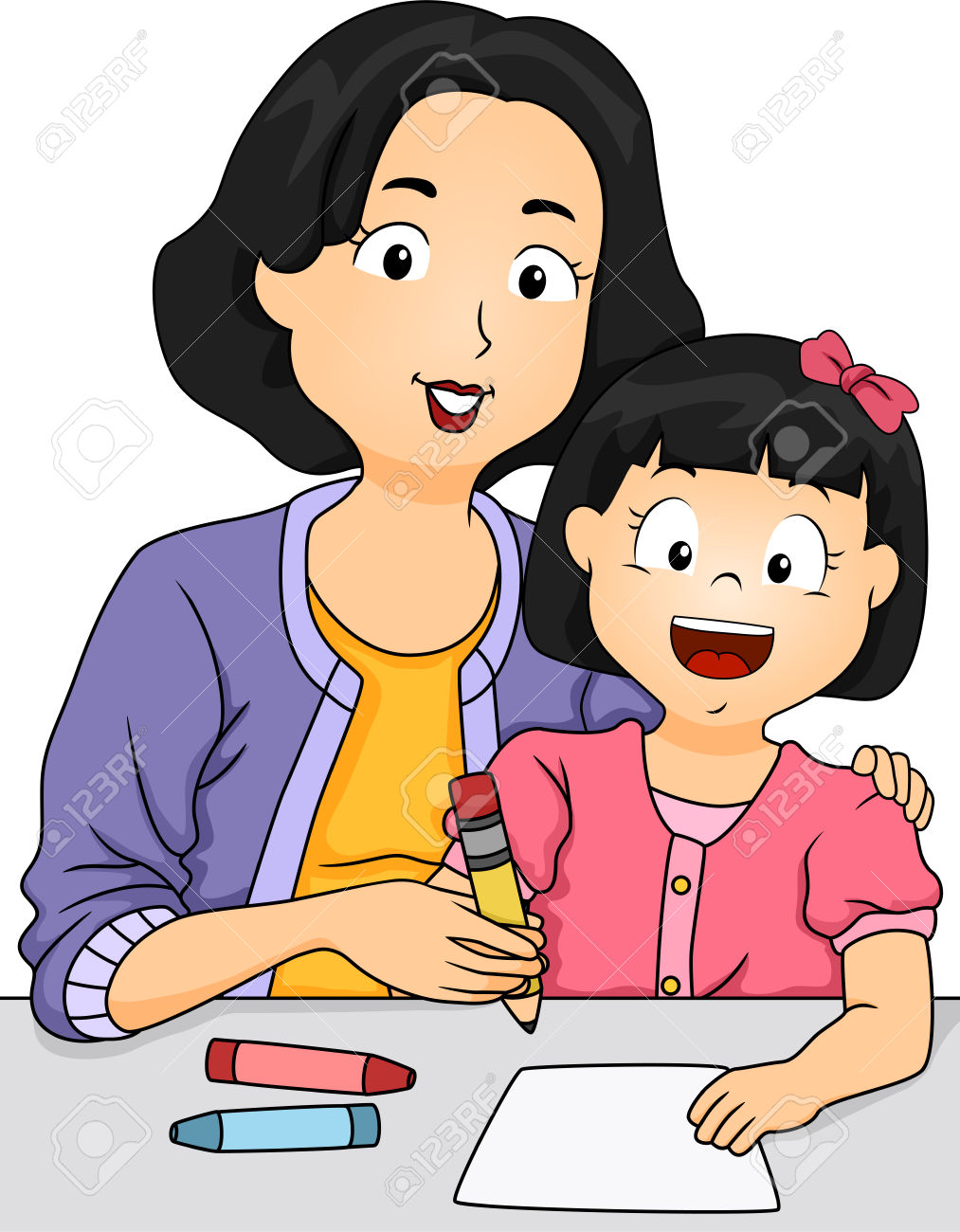 1013x1300 Mother Homework Clipart, Explore Pictures