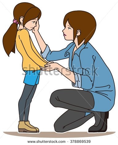 383x470 Sad Clipart Daughter