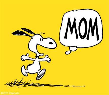 431x375 Snoopy Mother's Day Clip Art