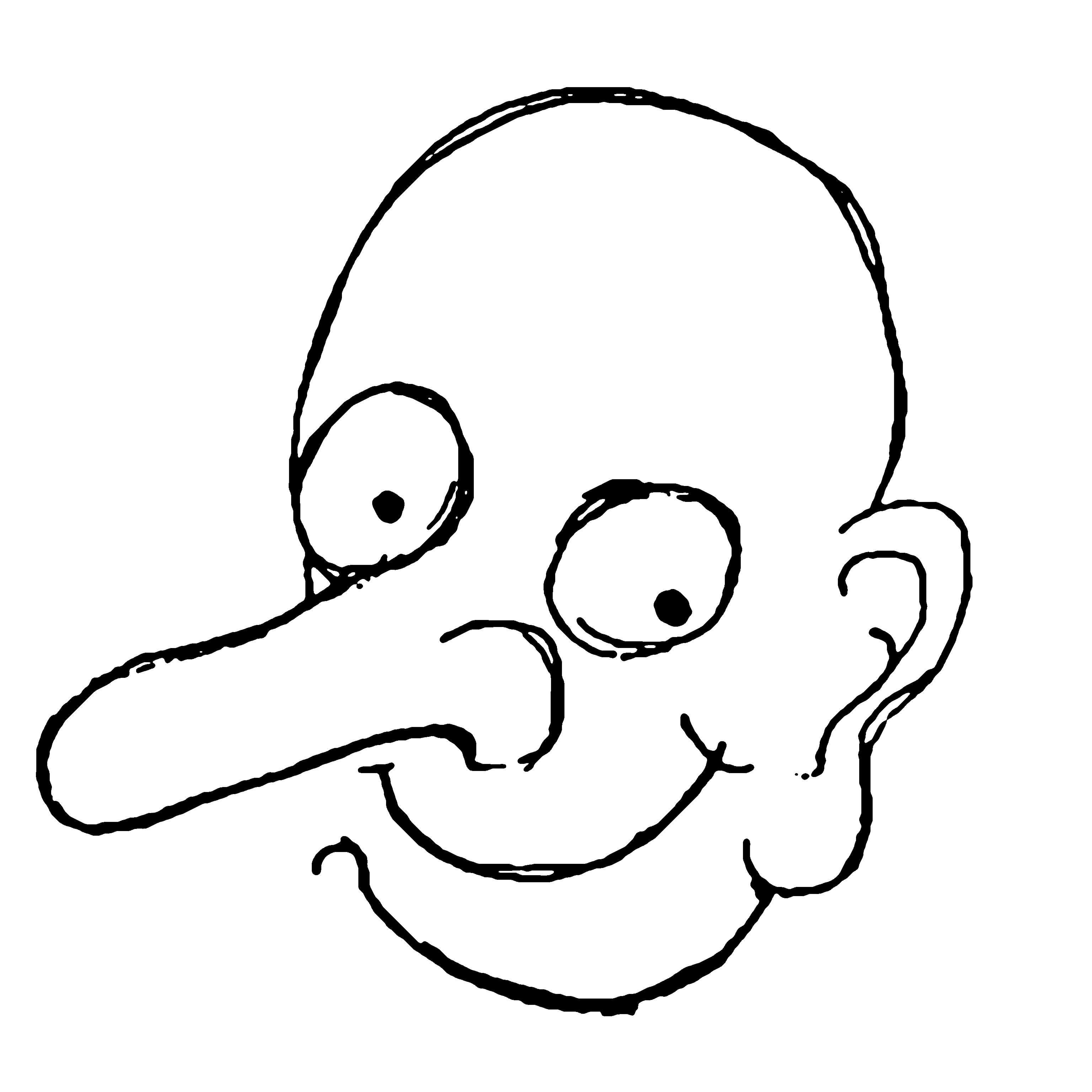 3072x3072 Bean Clipart Face