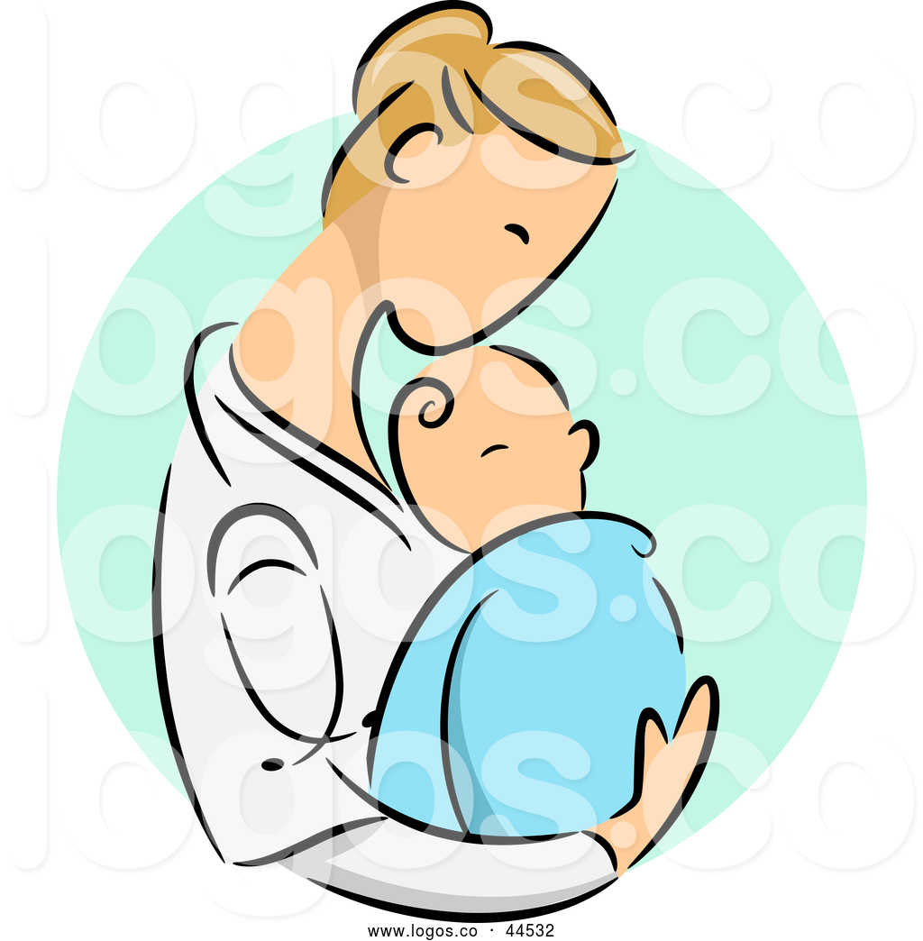 1024x1044 Vector Logo Of Nurturing Caucasian Female Doctor Holding