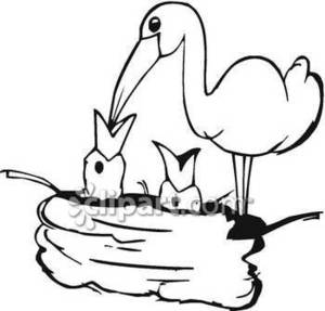 300x287 Brds Clipart Mother And Baby