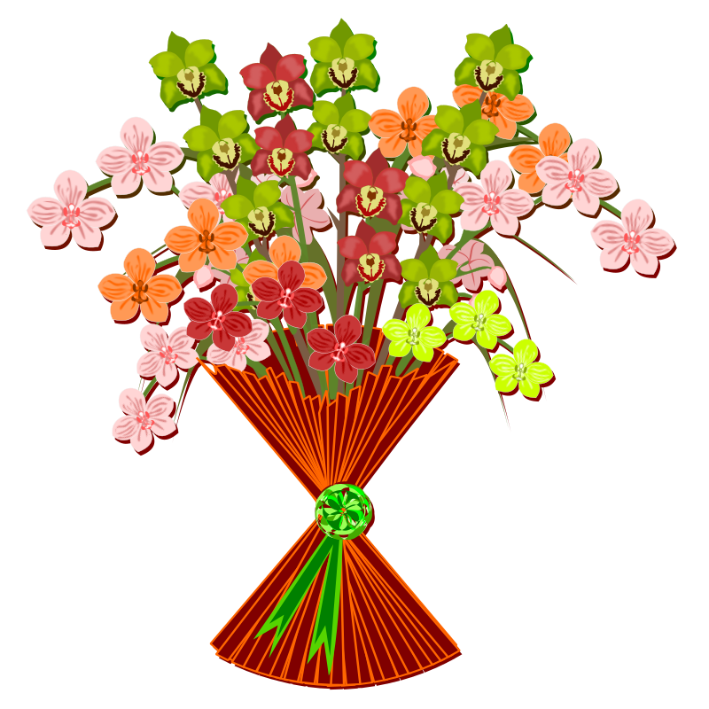 800x800 Mother's Day Clipart Bouquet