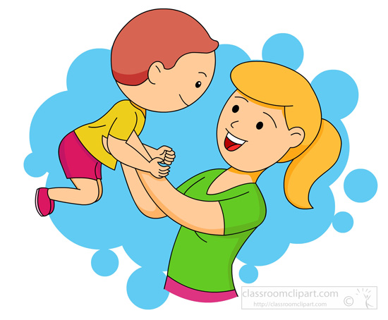 550x454 Mother And Child Pictures Clip Art Clipart