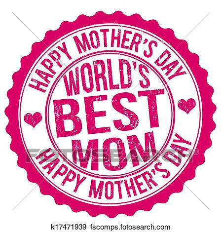 450x470 Clip Art Of Mother's Day Stamp K17471939