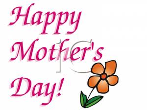 300x225 Line Art Clipart Mothers Day