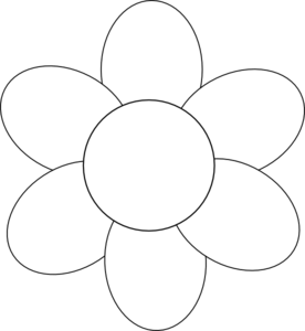 276x300 Mothers Day Flower Templates And Clip Art Early Play Templates