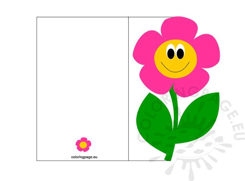 804x595 Free Printable Mother's Day Card Coloring Page