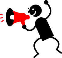 206x191 Speakers Clipart Announcement