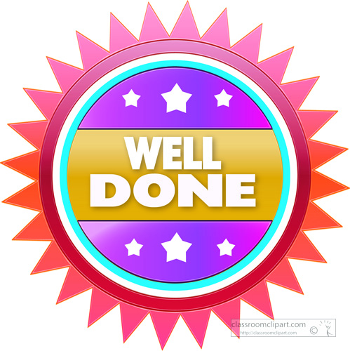 499x500 Motivational Clipart Well Done Circle 1