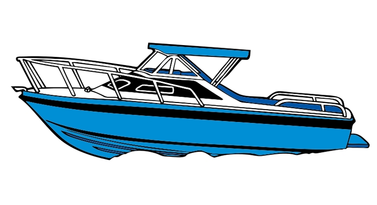 motorboat clipart