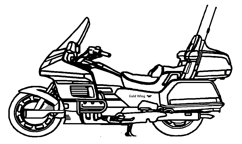 1017x607 Honda Clipart Black And White