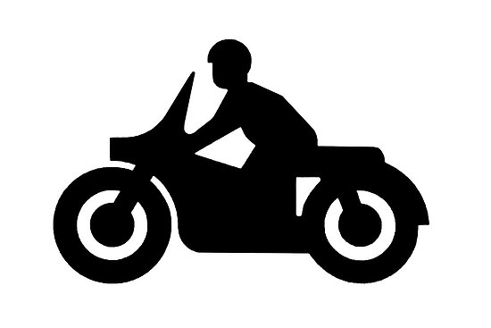 550x367 Motorcycle Clipart Black And White Free Clipart