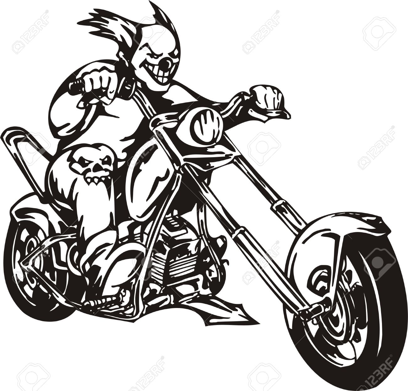 1300x1244 Chopper Clipart Motorcycle Engine