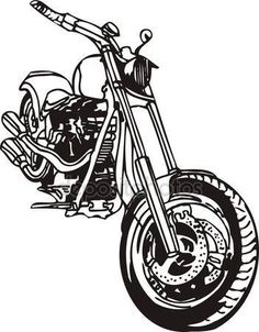 Motorcycle Chopper Clipart | Free download on ClipArtMag