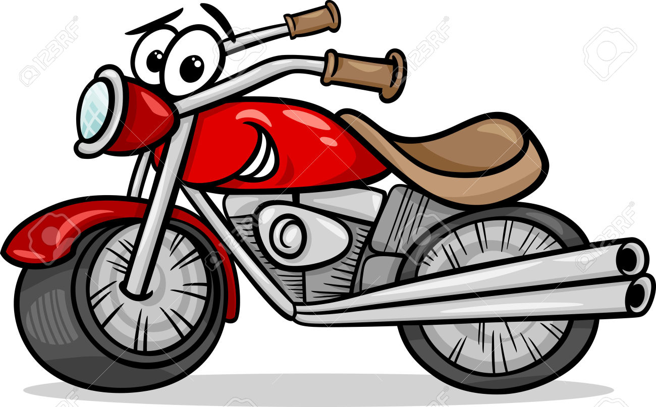 1300x807 Motorcycle Clipart Funny