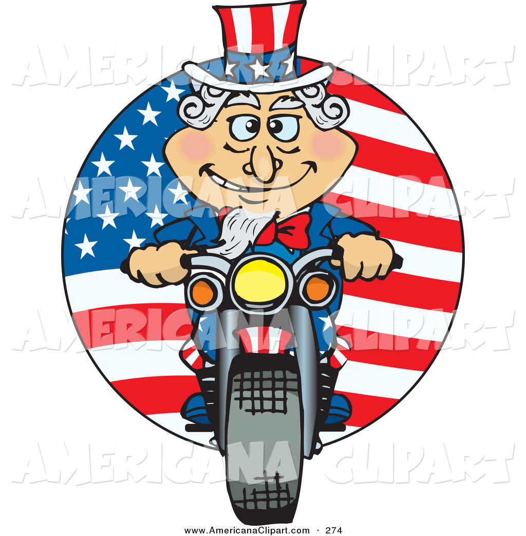 1024x1044mericana Vector Cartoon Cliprt Of Cheerful Uncle Sam Riding