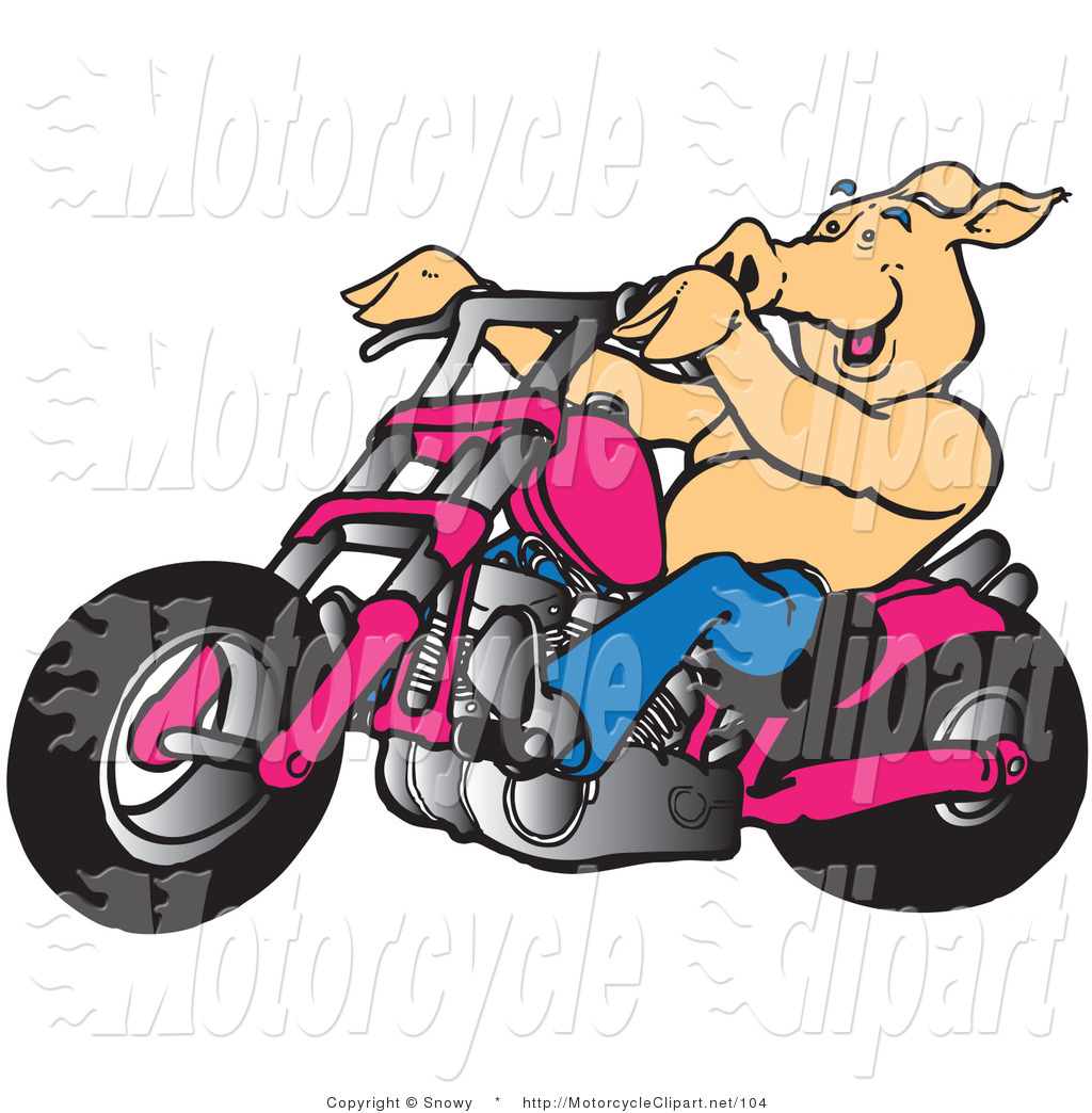 1024x1044 Motorcycle Santa Clipart