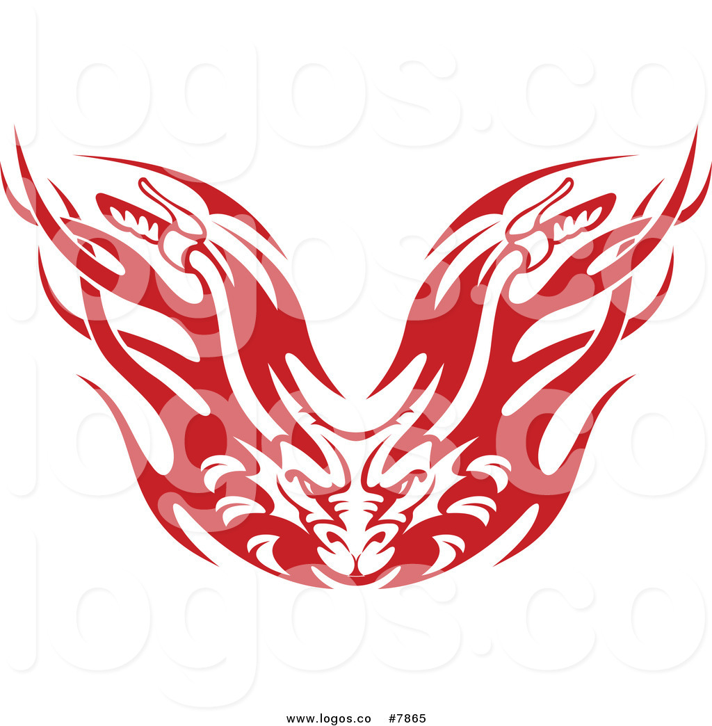1024x1044 Royalty Free Clip Art Vector Red And White Flaming Demon