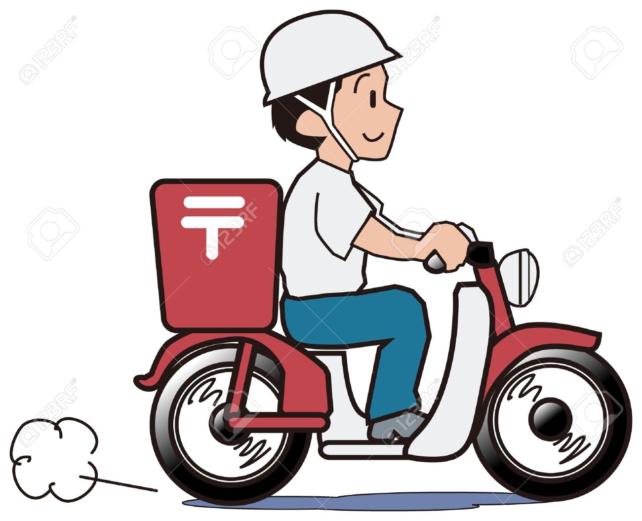 1300x1055 Motorcycle Clipart Delivery Motorcycle