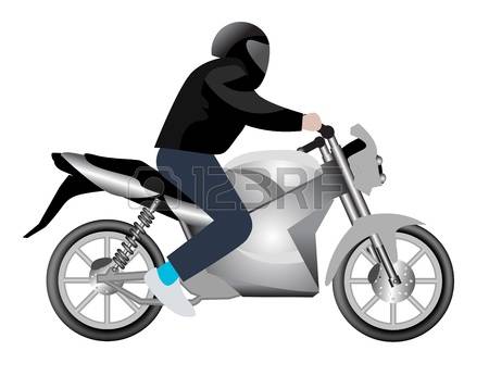 450x346 Motorcycle Riding Clipart