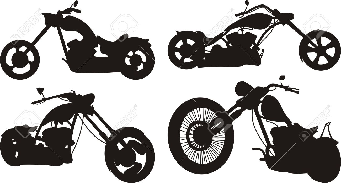 Motorcycle Silhouette Images
