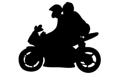379x240 Motorcycle Man Silhouette Photos, Royalty Free Images, Graphics