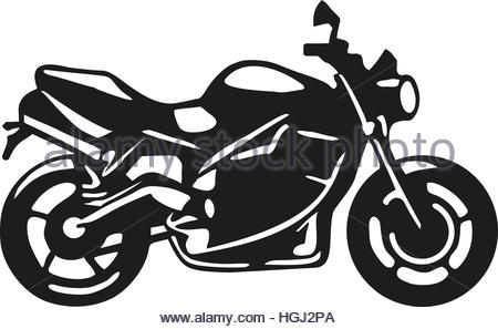 450x297 Motorcycle Silhouette Stock Vector Art Amp Illustration, Vector