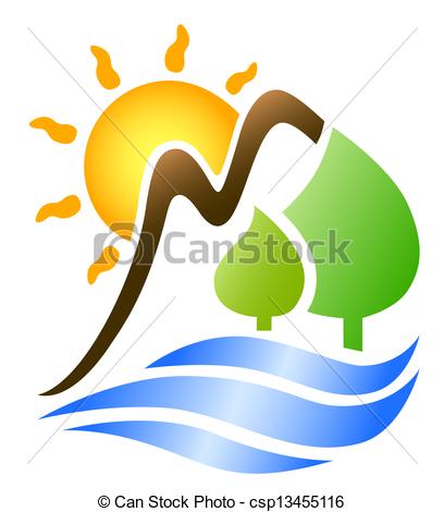 408x470 Mountain Ridge Clipart Sun Clipart