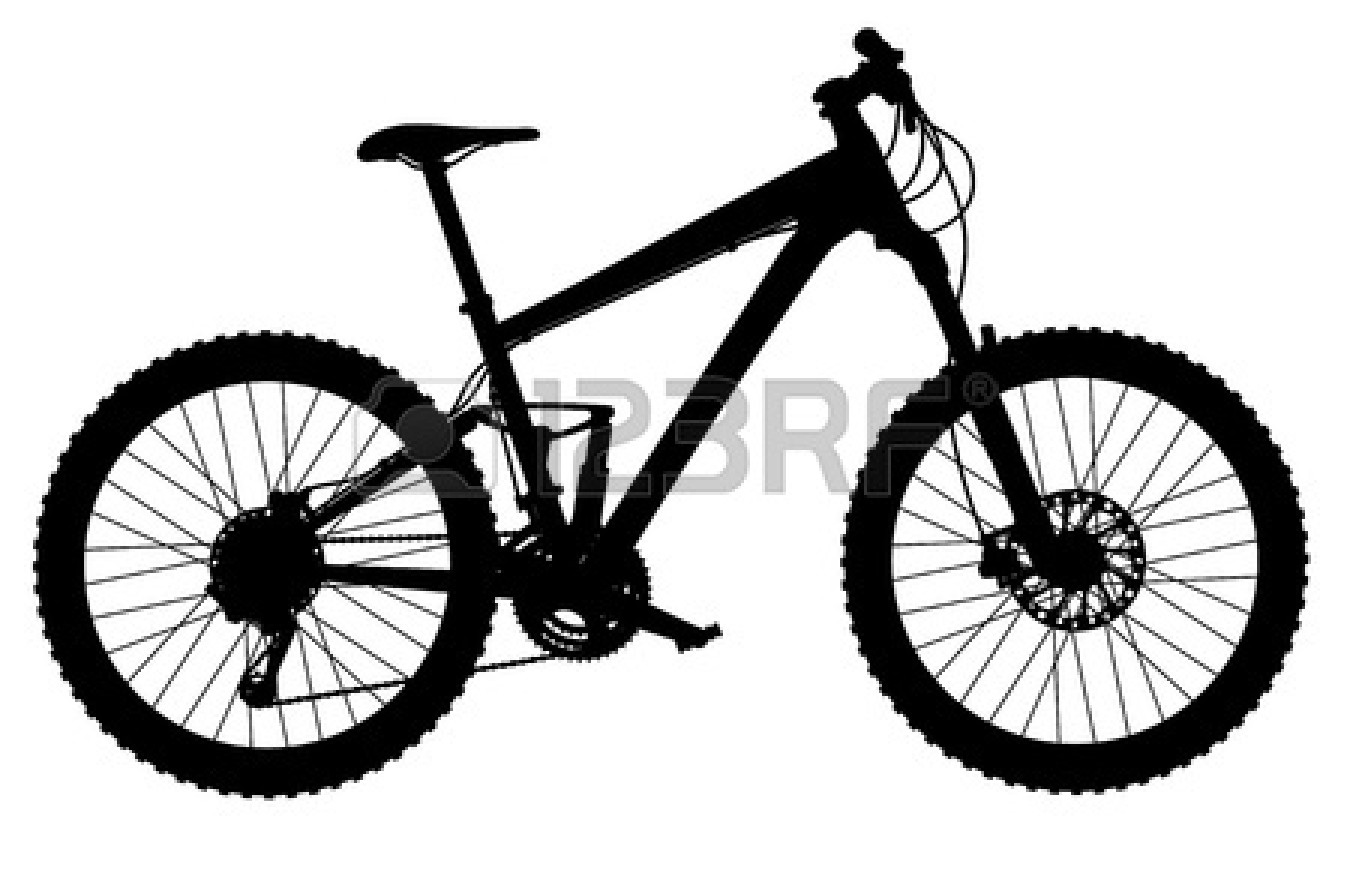 1350x870 Bicycle Clipart Mountain Biker