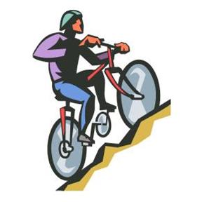 288x288 Mountain Biking Clipart