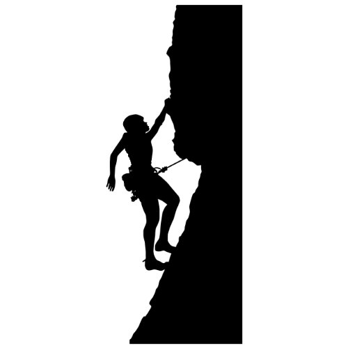 Mountain Climbing Silhouette | Free download on ClipArtMag