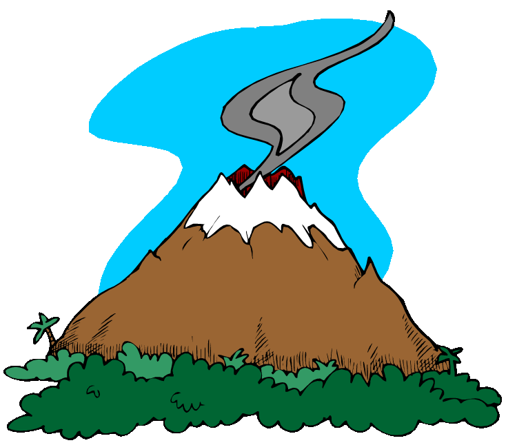 750x646 Mountain Clipart Volcano