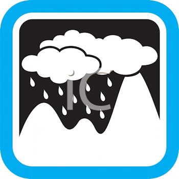 350x350 Rain Falling On A Mountain