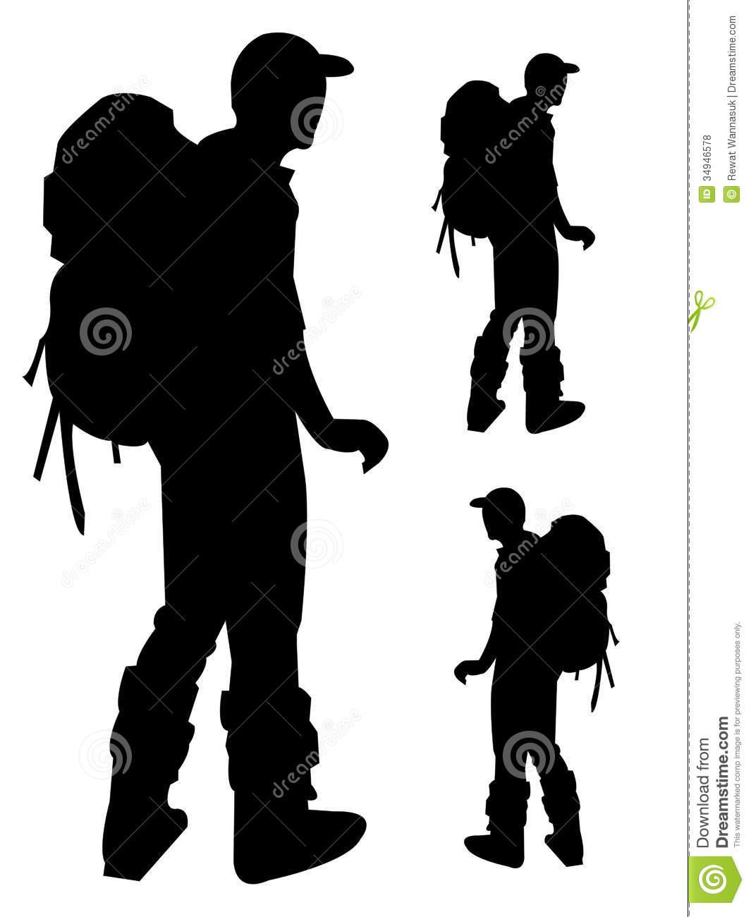 1065x1300 Hiker Silhouette Clip Art