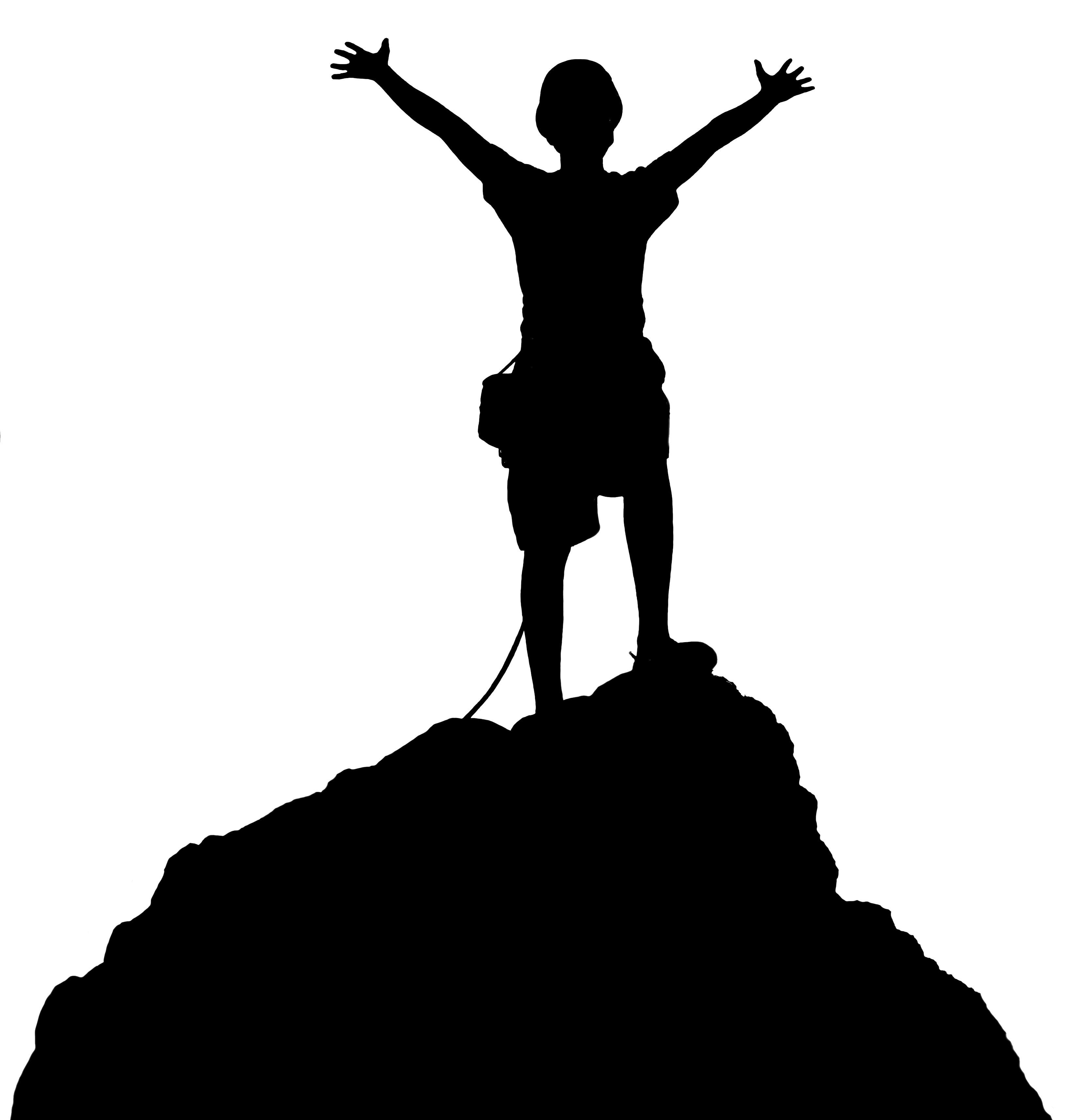 3264x3427 Mountain Climbing Clip Art Many Interesting Cliparts