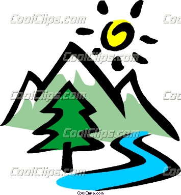 355x383 Mountain Clip Art Mountain Clip Art