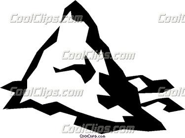 375x281 Mountain Top Clipart