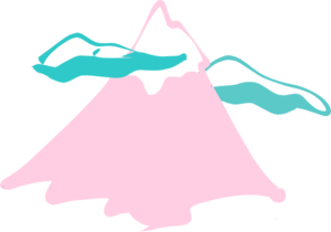 300x210 Mountain Peak Logo Clip Art