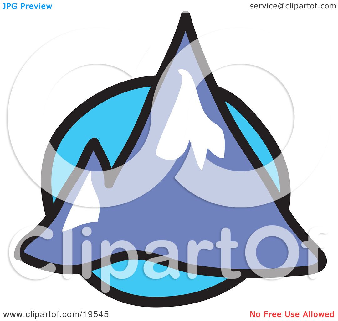 1080x1024 Peak Clipart Two Mountain