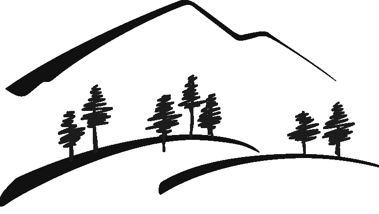 772x436 Mountains Trees And Mountain Scene Clipart Kid