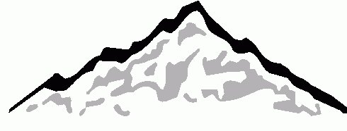 490x186 Nice Mountain Clip Art Free Mountain Scene Black And White Clipart